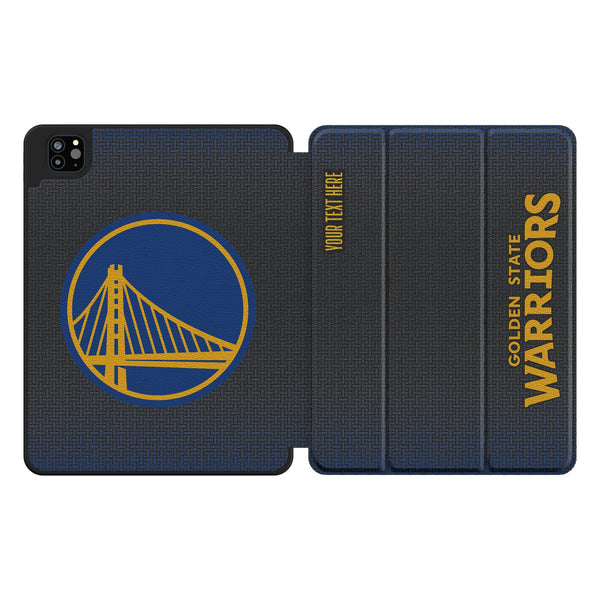 Golden State Warriors Personalized Linen iPad Tablet Case for Apple iPad