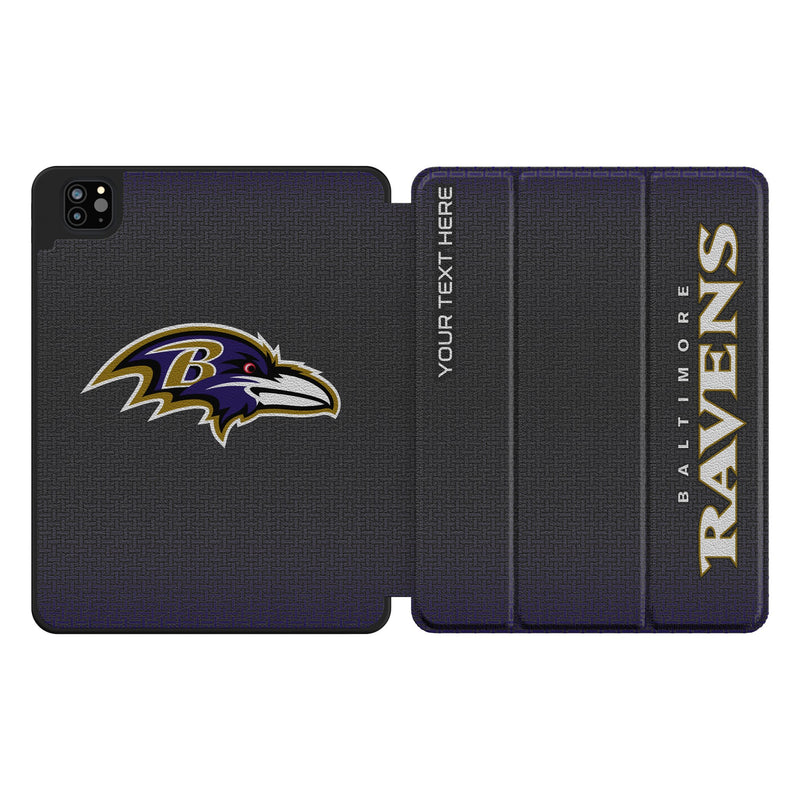 Baltimore Ravens Personalized Linen iPad Tablet Case for Apple iPad
