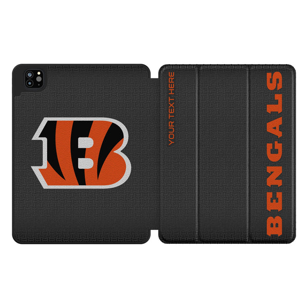 Cincinnati Bengals Personalized Linen iPad Tablet Case for Apple iPad