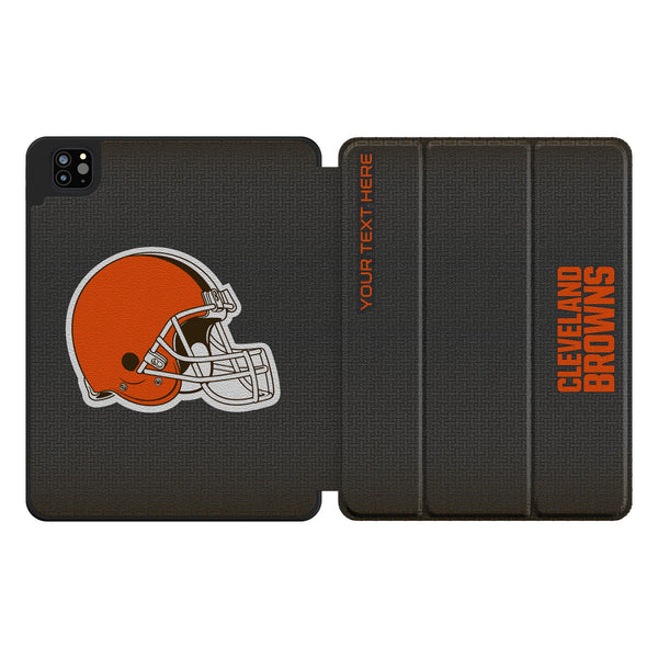 Cleveland Browns Personalized Linen iPad Tablet Case for Apple iPad