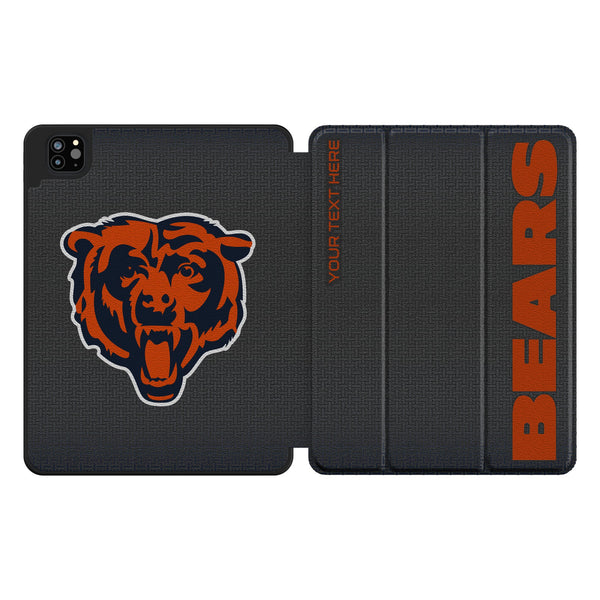 Chicago Bears Personalized Linen iPad Tablet Case for Apple iPad