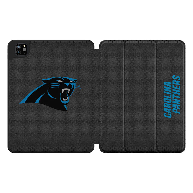 Carolina Panthers Linen iPad Tablet Case for Apple iPad