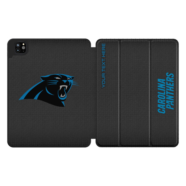Carolina Panthers Personalized Linen iPad Tablet Case for Apple iPad