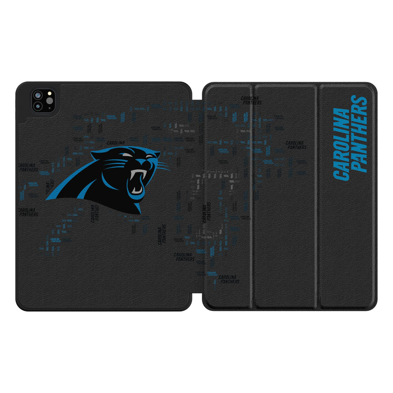 Carolina Panthers Quadtile iPad Tablet Case for Apple iPad