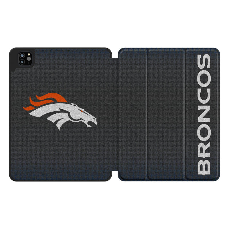 Denver Broncos Linen iPad Tablet Case for Apple iPad