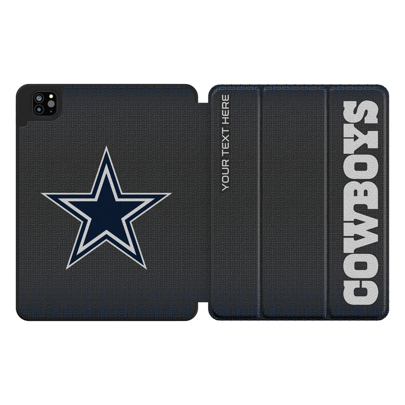 Dallas Cowboys Personalized Linen iPad Tablet Case for Apple iPad