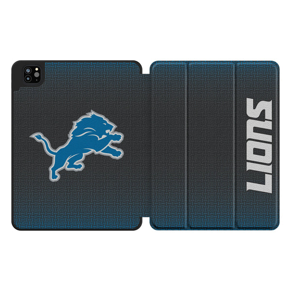 Detroit Lions Linen iPad Tablet Case for Apple iPad