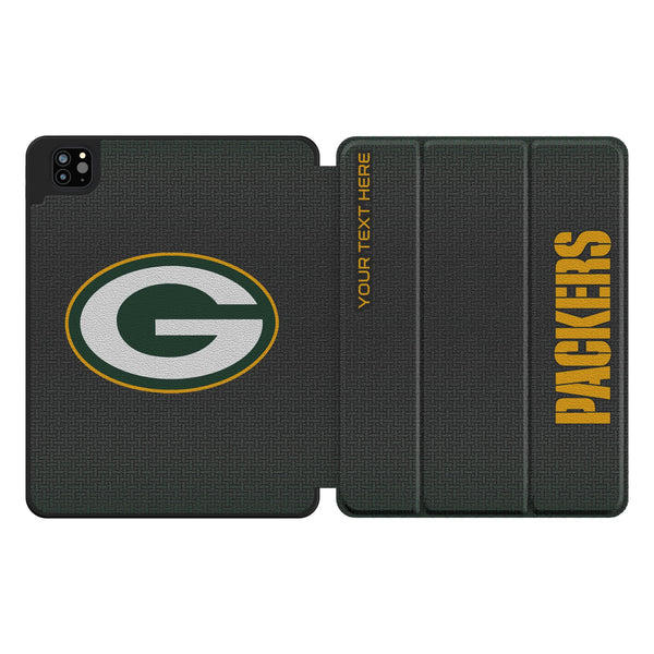 Green Bay Packers Personalized Linen iPad Tablet Case for Apple iPad