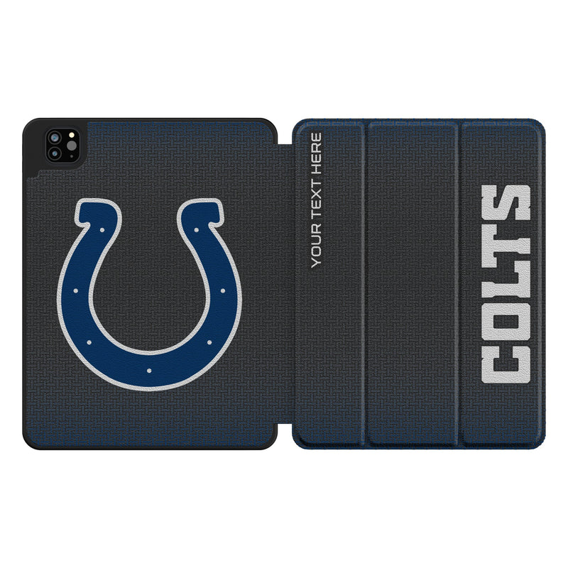 Indianapolis Colts Personalized Linen iPad Tablet Case for Apple iPad