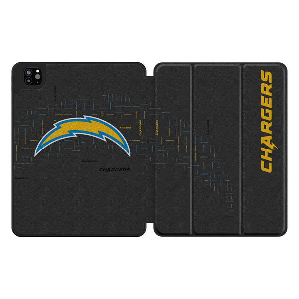 Los Angeles Chargers Quadtile iPad Tablet Case for Apple iPad