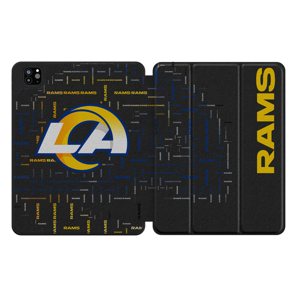 Los Angeles Rams Quadtile iPad Tablet Case