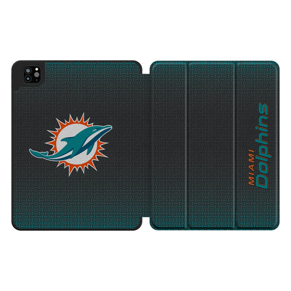 Miami Dolphins Linen iPad Tablet Case