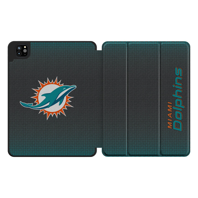Miami Dolphins Linen iPad Tablet Case for Apple iPad