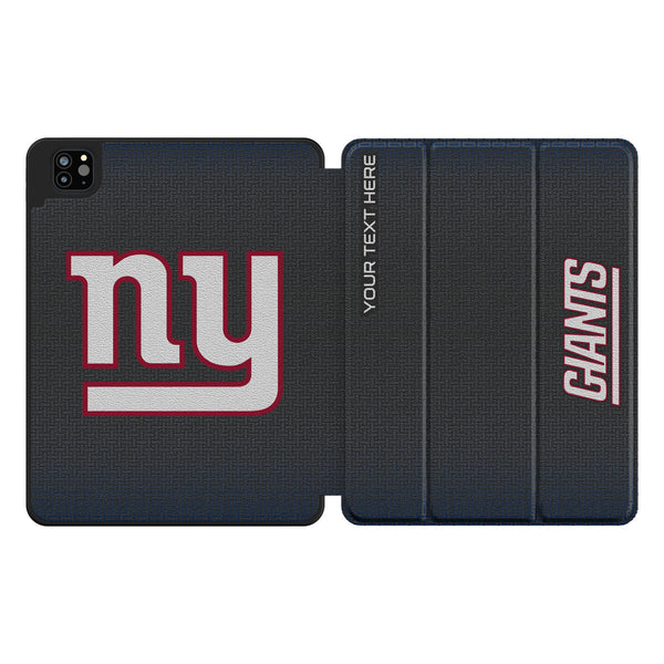 New York Giants Personalized Linen iPad Tablet Case for Apple iPad