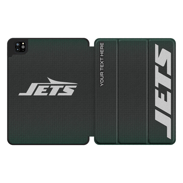 New York Jets Personalized Linen iPad Tablet Case for Apple iPad