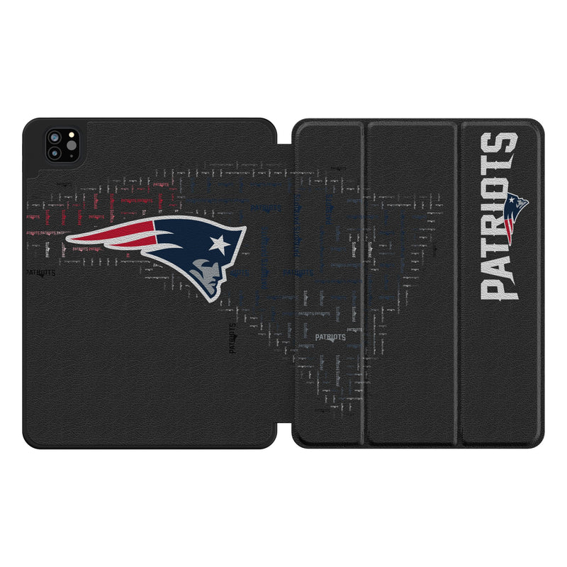 New England Patriots Quadtile iPad Tablet Case for Apple iPad