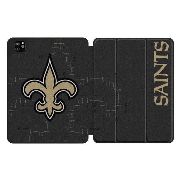 New Orleans Saints Quadtile iPad Tablet Case for Apple iPad