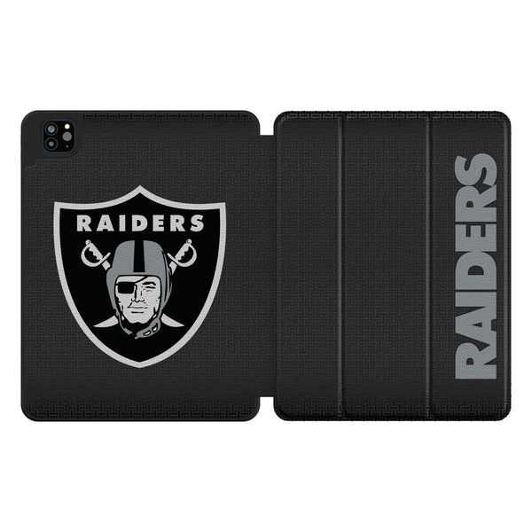 Las Vegas Raiders Linen iPad Tablet Case