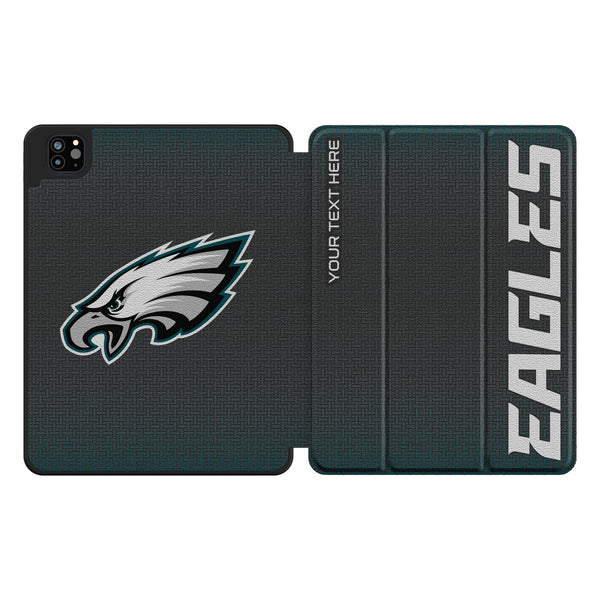 Philadelphia Eagles Personalized Linen iPad Tablet Case for Apple iPad
