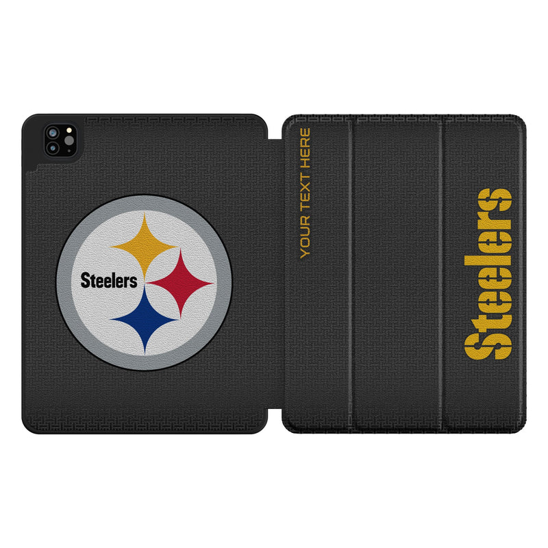 Pittsburgh Steelers Personalized Linen iPad Tablet Case for Apple iPad
