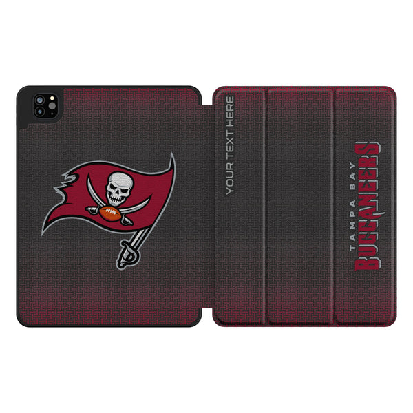 Tampa Bay Buccaneers Personalized Linen iPad Tablet Case for Apple iPad