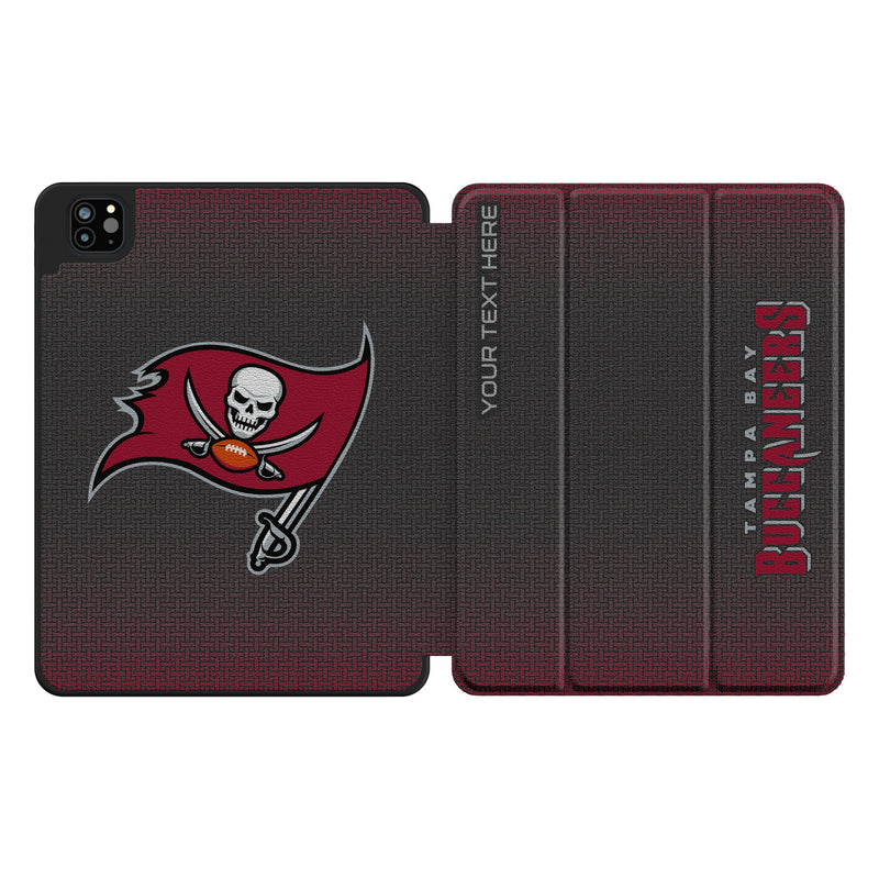 Tampa Bay Buccaneers Personalized Linen iPad Tablet Case for Apple iPad