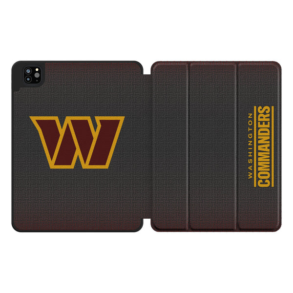 Washington Commanders Linen iPad Tablet Case for Apple iPad