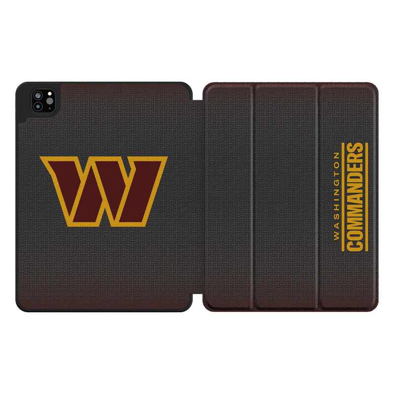 Washington Commanders Linen iPad Tablet Case for Apple iPad