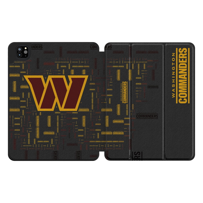 Washington Commanders Quadtile iPad Tablet Case for Apple iPad