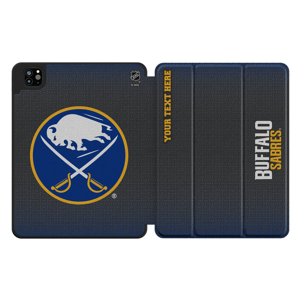 Buffalo Sabres Personalized Linen iPad Tablet Case for Apple iPad