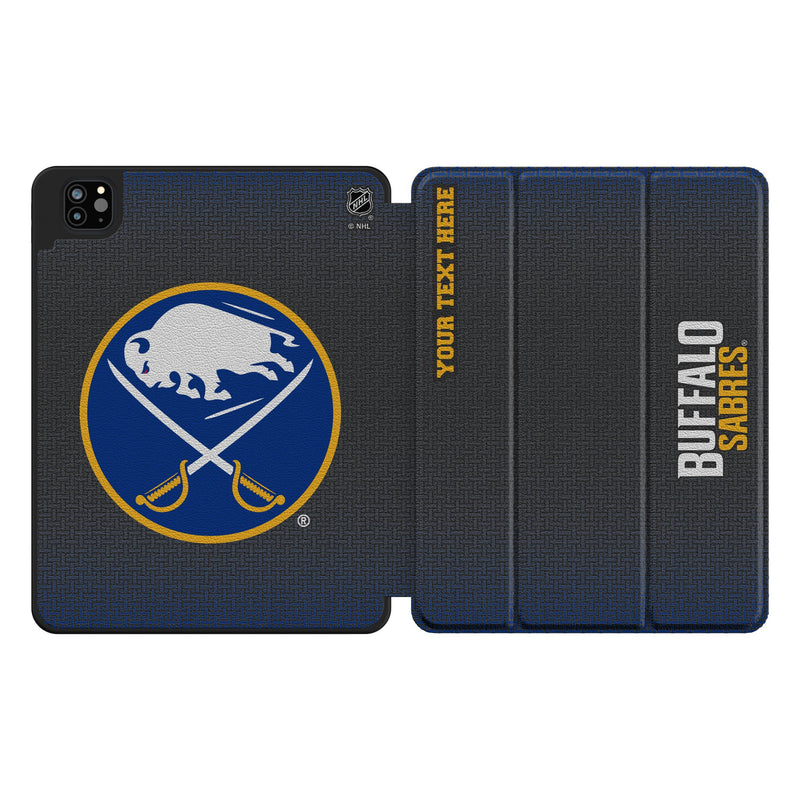 Buffalo Sabres Personalized Linen iPad Tablet Case for Apple iPad
