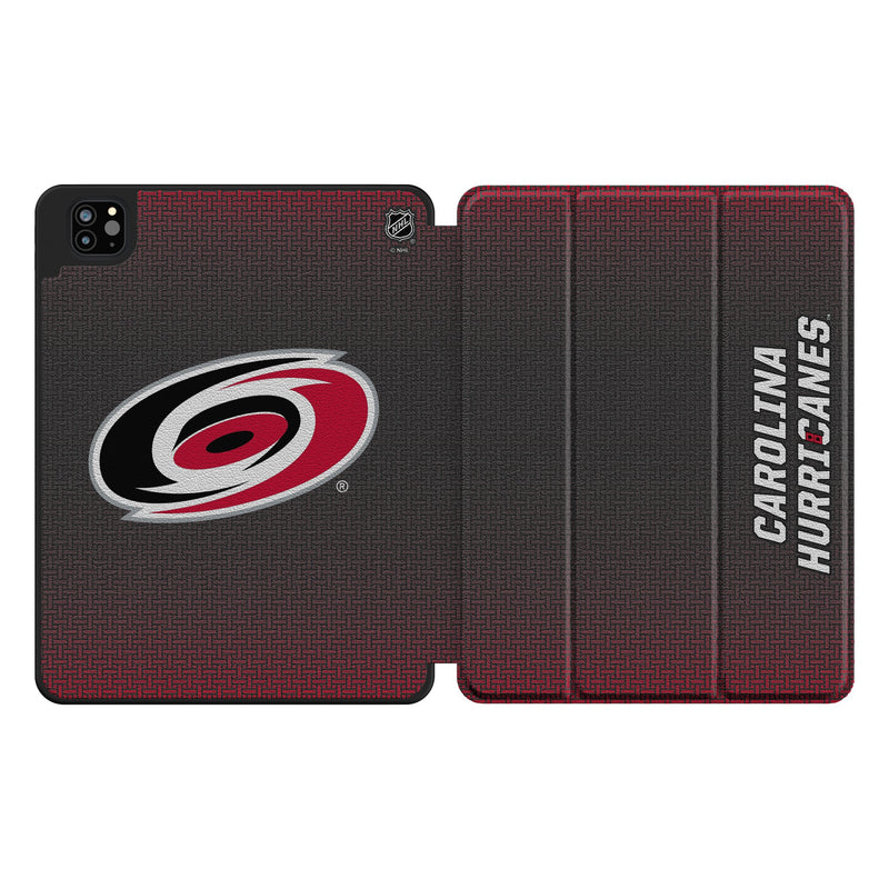 Carolina Hurricanes Linen iPad Tablet Case for Apple iPad