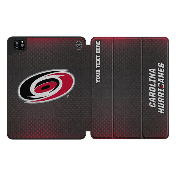 Carolina Hurricanes Personalized Linen iPad Tablet Case for Apple iPad