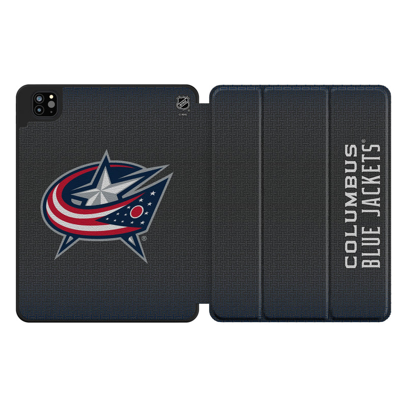 Columbus Blue Jackets Linen iPad Tablet Case for Apple iPad