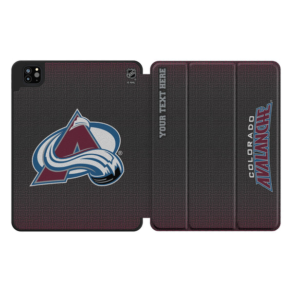 Colorado Avalanche Personalized Linen iPad Tablet Case for Apple iPad