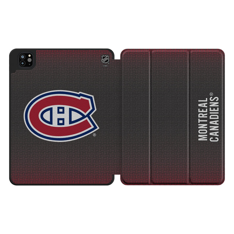 Montreal Canadiens Linen iPad Tablet Case for Apple iPad
