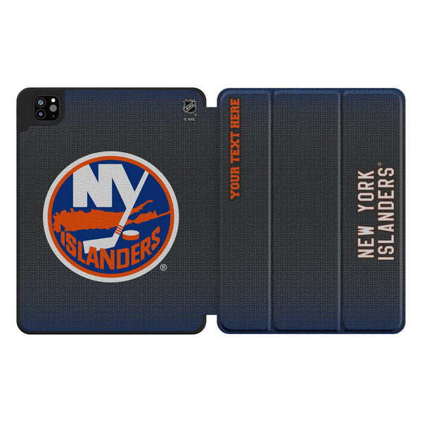 New York Islanders Personalized Linen iPad Tablet Case for Apple iPad