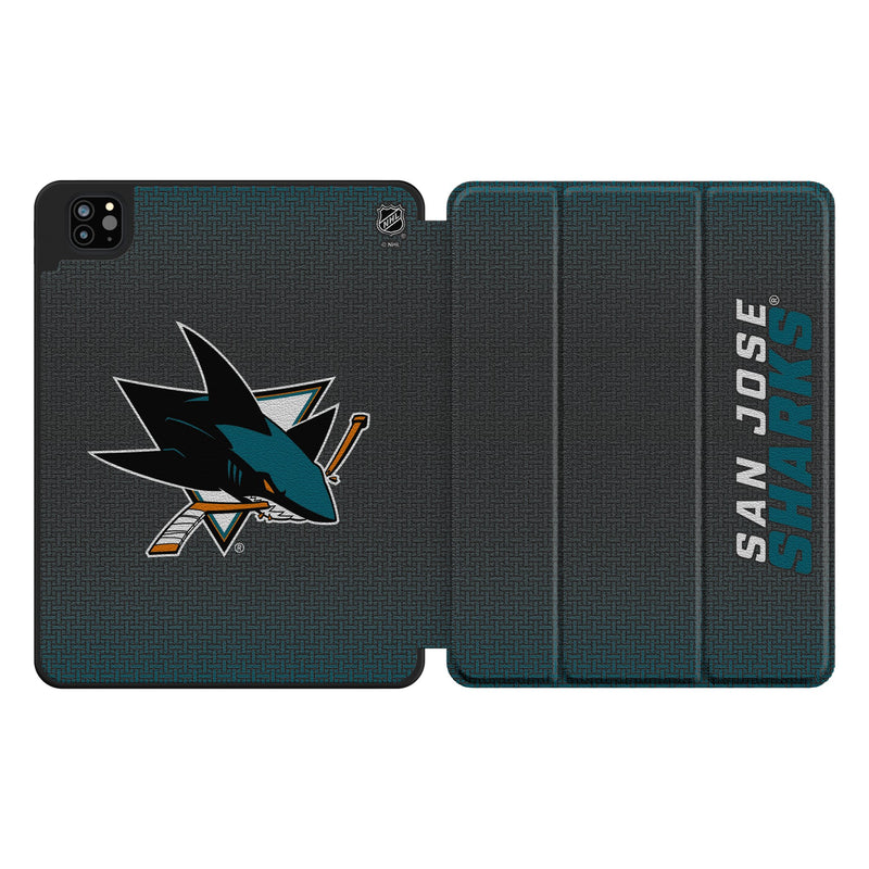 San Jose Sharks Linen iPad Tablet Case for Apple iPad