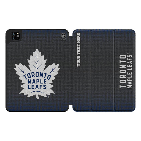 Toronto Maple Leafs Personalized Linen iPad Tablet Case for Apple iPad