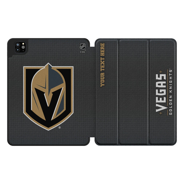Vegas Golden Knights Personalized Linen iPad Tablet Case for Apple iPad