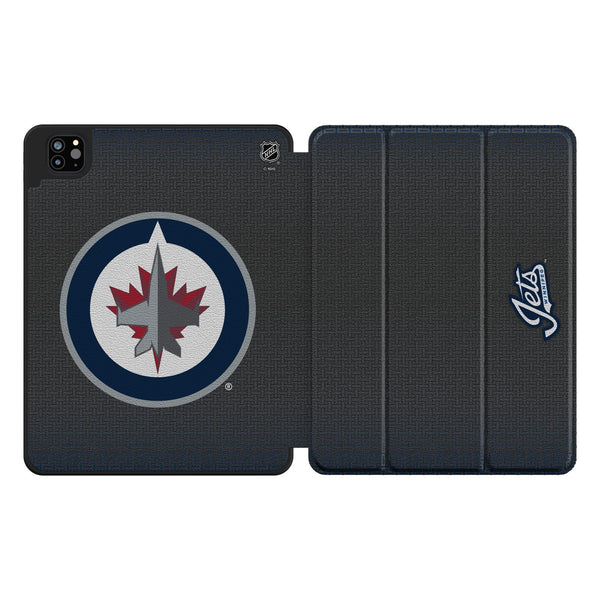Winnipeg Jets Linen iPad Tablet Case for Apple iPad