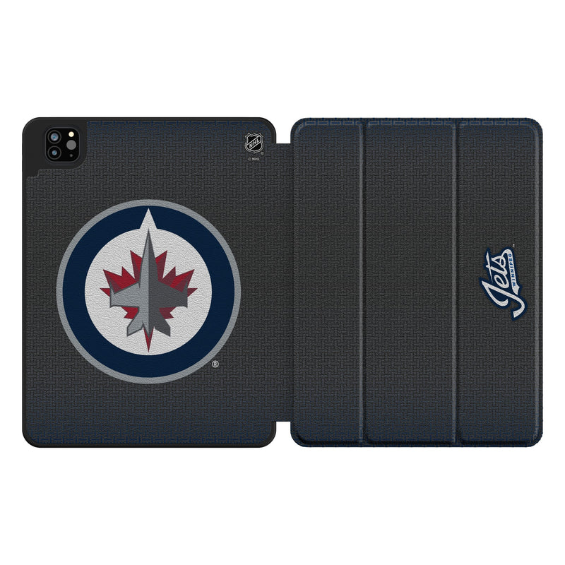 Winnipeg Jets Linen iPad Tablet Case for Apple iPad