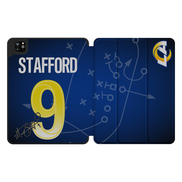 Matthew Stafford Los Angeles Rams 9 Ready iPad Tablet Case for Apple iPad
