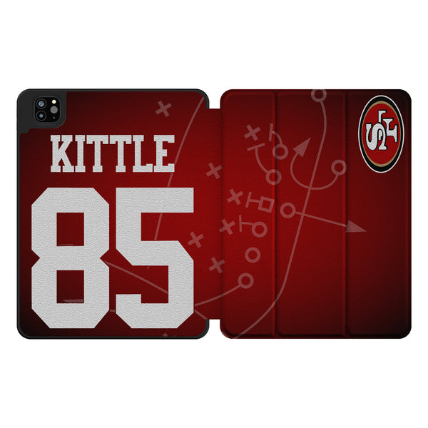 George Kittle San Francisco 49ers 85 Ready iPad Tablet Case for Apple iPad