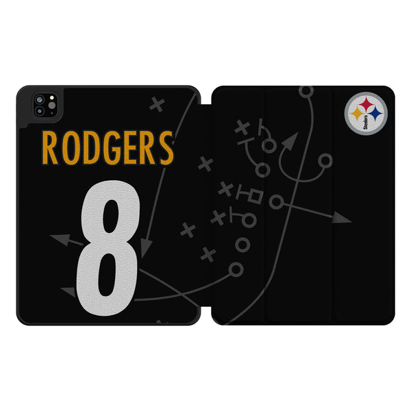 Aaron Rodgers Pittsburgh Steelers 8 Game Tactic iPad Tablet Case for Apple iPad