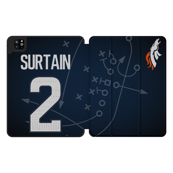 Pat Surtain II Denver Broncos 2 Ready iPad Tablet Case for Apple iPad