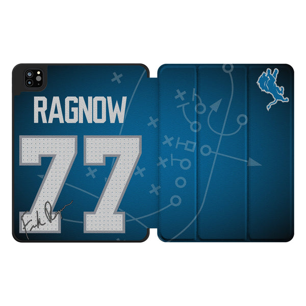 Frank Ragnow Detroit Lions 77 Ready iPad Tablet Case for Apple iPad