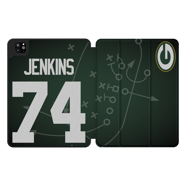 Elgton Jenkins Green Bay Packers 74 Ready iPad Tablet Case for Apple iPad