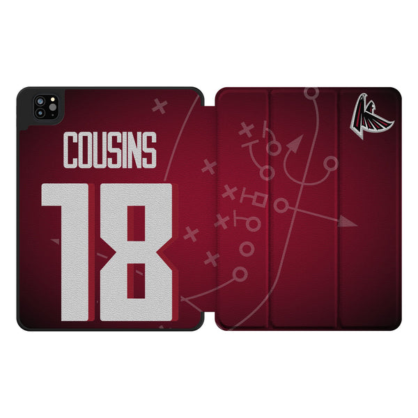 Kirk Cousins Atlanta Falcons 18 Ready iPad Tablet Case for Apple iPad