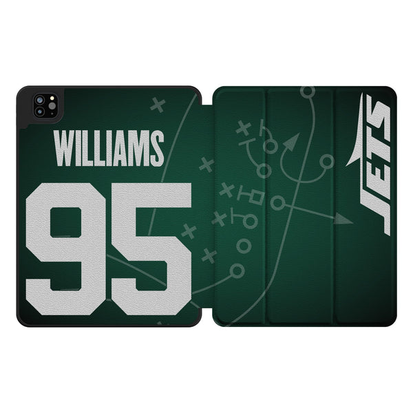 Quinnen Williams New York Jets 95 Ready iPad Tablet Case for Apple iPad
